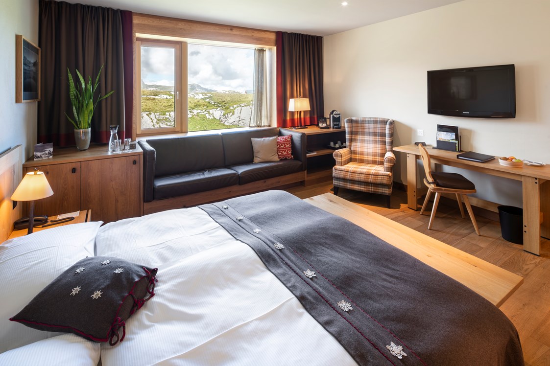 Luxushotel: Doppelzimmer Budget Bergsicht, Sommer - Frutt Mountain Resort