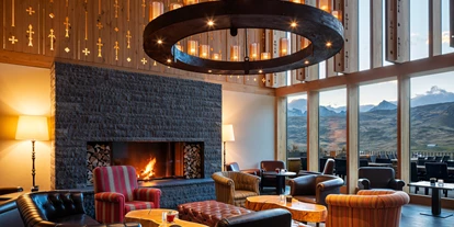 Luxusurlaub - Parkplatz: gebührenpflichtig in Gehweite - Lobby, Sommer - Frutt Mountain Resort