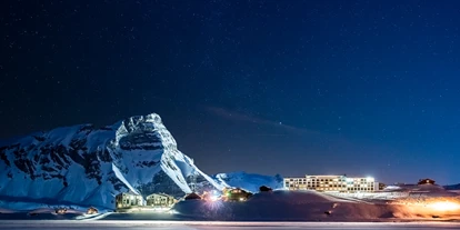 Luxusurlaub - Parkplatz: gebührenpflichtig in Gehweite - Sternenhimmel Melchsee-Frutt, Winter - Frutt Mountain Resort