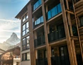 Luxushotel: Zimmer und Appartements mit Aussicht auf das Matterhorn. - Resort La Ginabelle