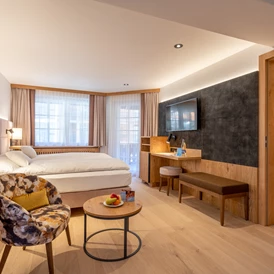 Luxushotel: Viele unserer Doppelzimmer lassen sich mit Verbindungstüren zusammenschliessen.  - Resort La Ginabelle