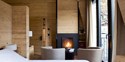 Luxusurlaub - Hotel-Schwerpunkt: Luxus & Sport - Lifestyle Loft Doppelzimmer - Unique Hotel Post Zermatt