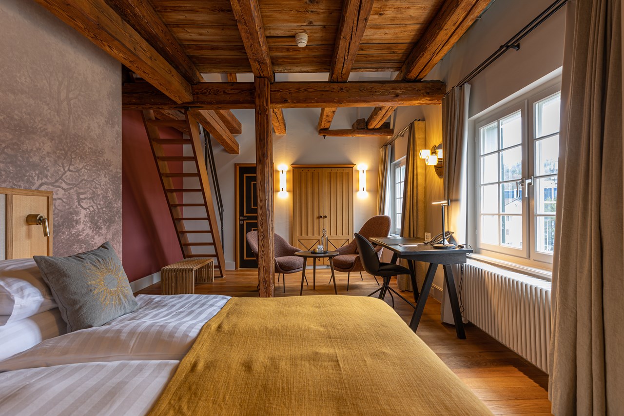 Sonne - Boutiquehotel und Seerestaurants  Zimmerkategorien Premium Zimmer Strasse