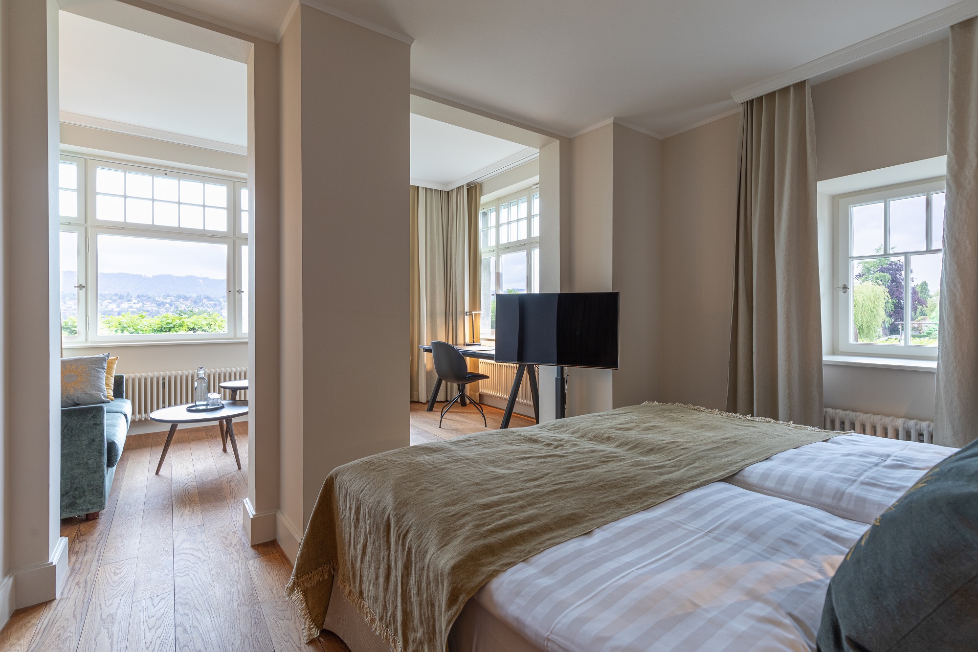 Sonne - Boutiquehotel und Seerestaurants  Zimmerkategorien Premium Zimmer See