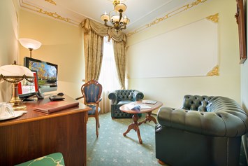 Luxushotel: General Suite Wohnzimmer - Hotel General