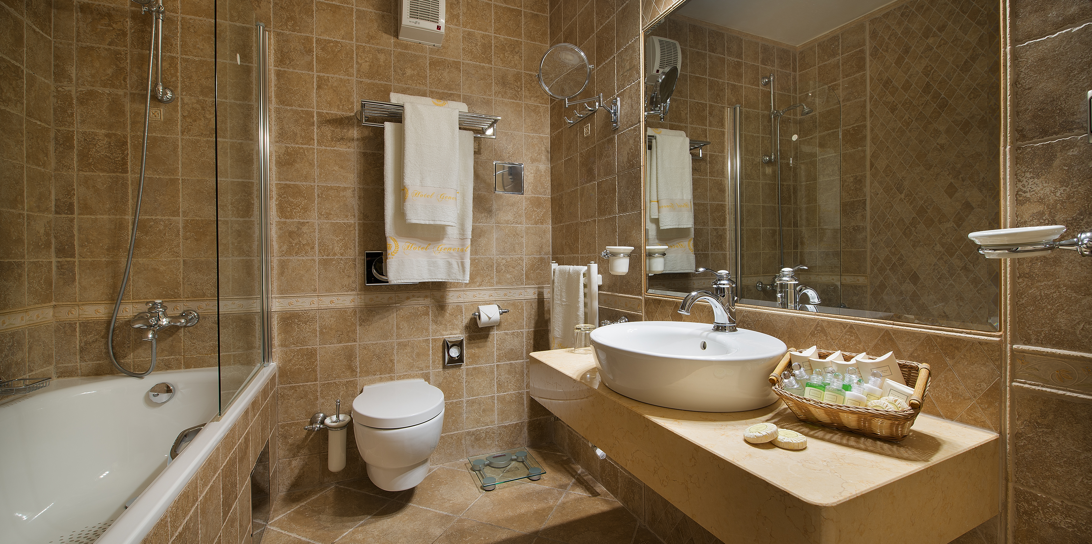 Luxusurlaub - Tschechien - Badezimmer - Hotel General