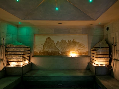 Luxusurlaub - Sen Jan di Fassa - Türkisches Dampfbad - Cendevaves Alpine Silence Hotel