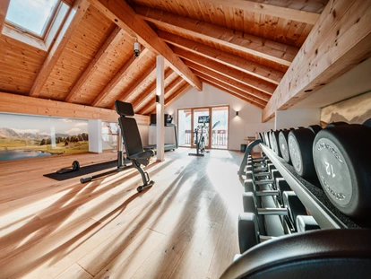 Luxusurlaub - Sen Jan di Fassa - Fitnessraum - Cendevaves Alpine Silence Hotel