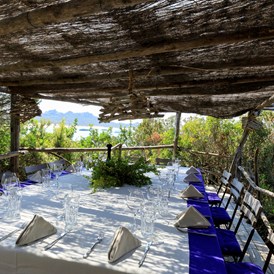 Luxushotel: Domaine de Murtoli, Table de la Plage, beach restaurant - Hotel de la Ferme - Murtoli