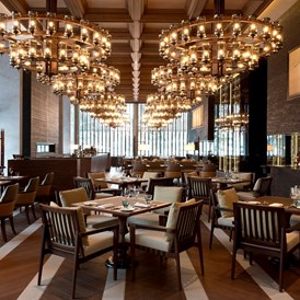 Luxushotel: The Restaurant - The Chedi Andermatt