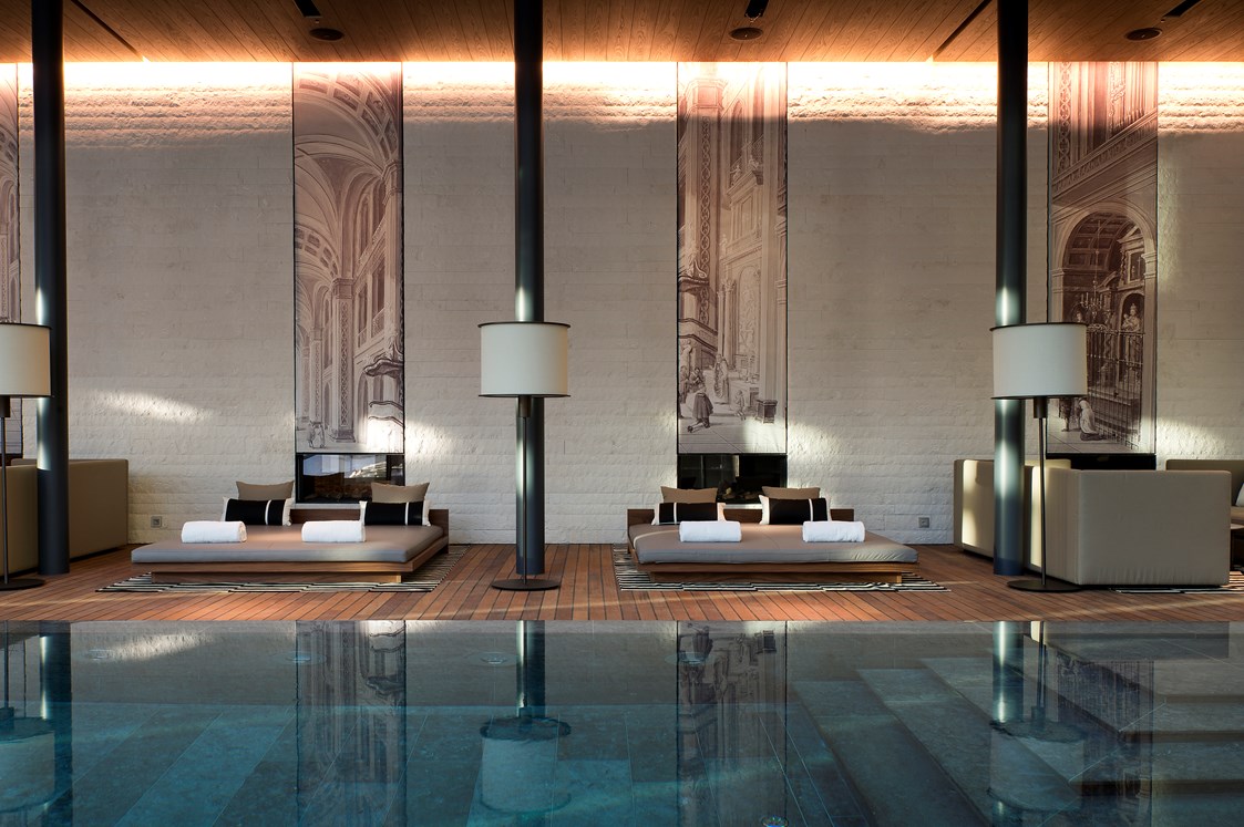 Luxushotel: The Spa & Health Club - Spa Lounges - The Chedi Andermatt