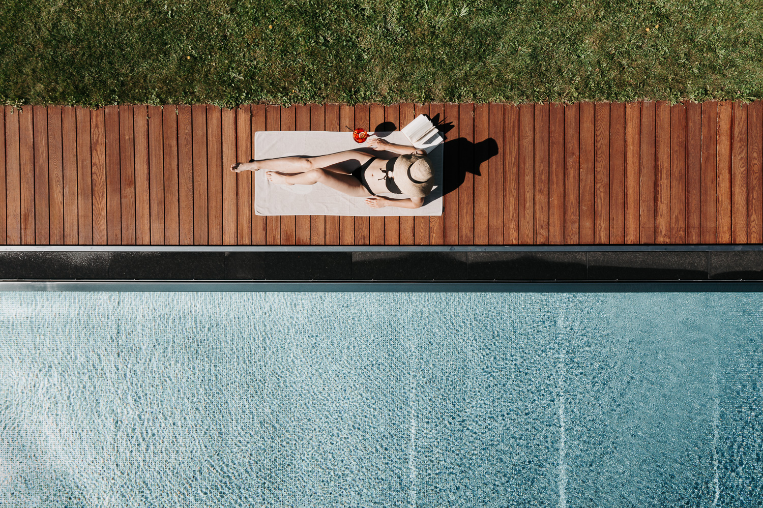 Luxushotel: Aussenpool - Boutiquehotel Haidachhof ****superior