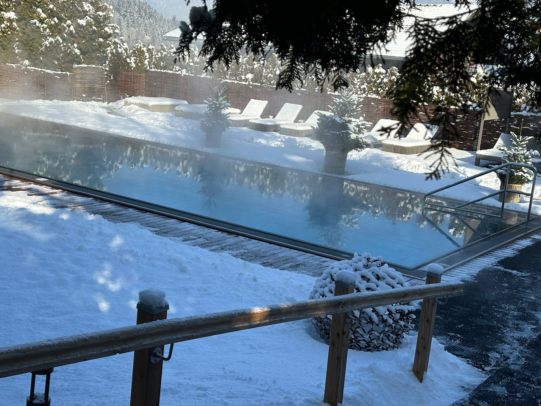Luxushotel: Winterpool - Boutiquehotel Haidachhof ****superior
