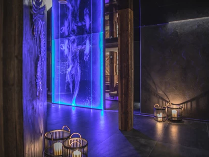 Luxusurlaub - Sen Jan di Fassa - Art-Sauna Bereich - Alpin Garden Luxury Maison & Spa