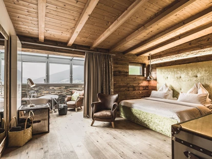 Luxusurlaub - Sen Jan di Fassa - Chalet Design Alpin - Alpin Garden Luxury Maison & Spa